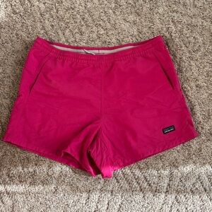 Vintage Patagonia Hot Pink Baggie Shorts Size Small